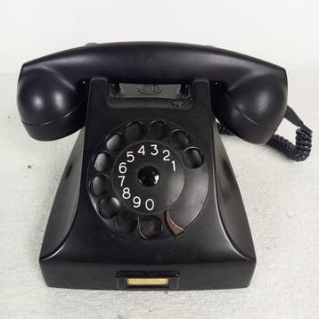 Ericsson Rijen PTT - 1950s - Analoge telefoon - Bakeliet -, Antiek en Kunst