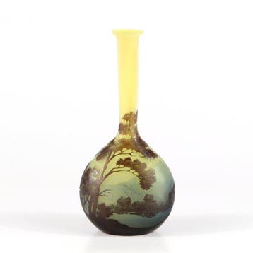 Emile Gallé, Établissements Gallé - Vaas - Glas