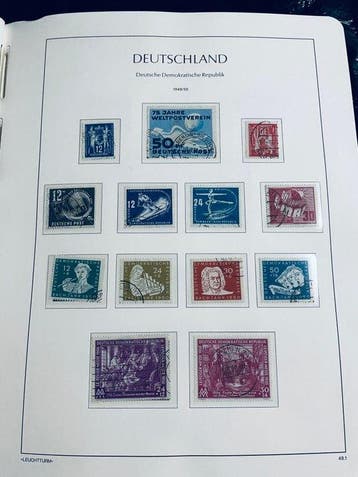 Duitse Democratische Republiek (DDR) - Collectie DDR, Gestempeld