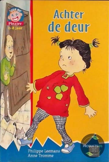 Achter de deur / Lezen met plezier / N4212/5 - P. Leemans, Boeken, Verzenden, Gelezen, P. Leemans