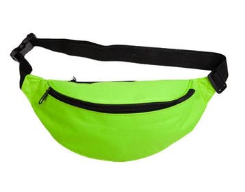 Fanny pack neon groen, Verzenden, Nieuw, Feestartikel