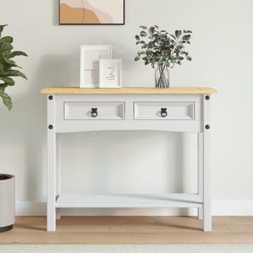 vidaXL Wandtafel Mexicaans grenenhout Corona-stijl, Verzenden, Nieuw, 60 cm of meer
