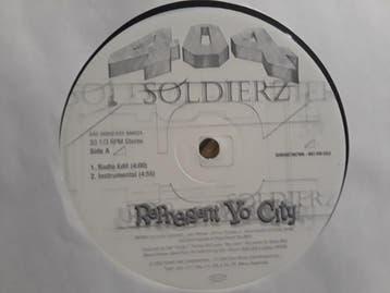 404 Soldierz - Represent Yo City, Ophalen of Verzenden, Gebruikt