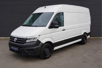 Volkswagen Crafter 35 180pk L3H3/L2H2 Apple Carplay Trekhaak, Gebruikt, Euro 6, Volkswagen, Wit