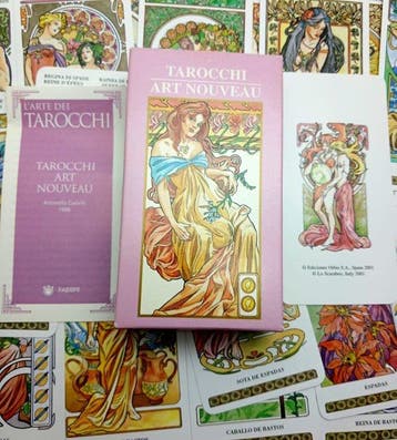 Antonietta Castelli - Tarotkaarten - Tarocchi Art Nouveau -