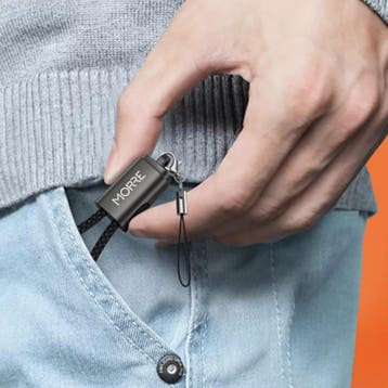 MORRE Compacte USB-C keychain kabel 0,2 m voor opladen en..., Ophalen of Verzenden, Nieuw