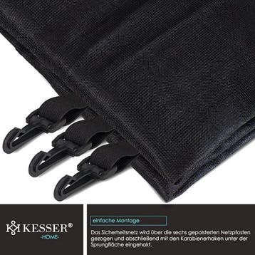 KESSER® Trampoline veiligheidsnet - 305cm - uv-bestendig - Z, Verzenden, Zo goed als nieuw