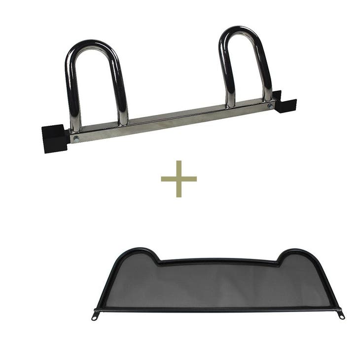 MG TF RVS rolbeugel/sierbeugel   LIMITED + Windscherm, Auto diversen, Auto-accessoires, Nieuw, Ophalen of Verzenden