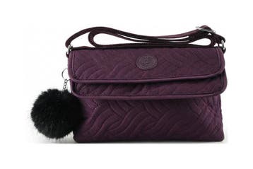 Kipling Schoudertas Paars, Verzenden, Zo goed als nieuw, Paars