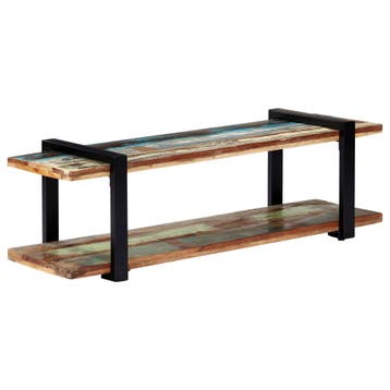 vidaXL Tv-meubel 130x40x40 cm massief gerecycled hout, Huis en Inrichting, Kasten | Televisiemeubels, 100 tot 150 cm, Verzenden