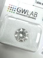 1 pcs Diamant (Natuurlijk) - 1.53 ct - Rond - D (kleurloos), Nieuw