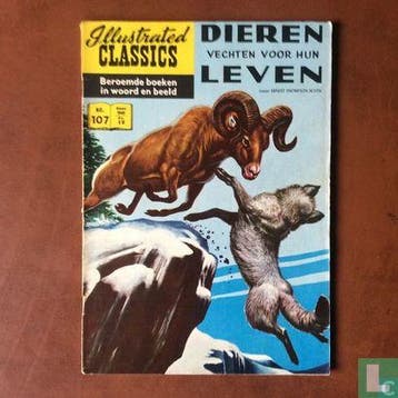 Dieren vechten voor hun leven - 1960, Boeken, Strips | Comics, Eén comic, Verzenden, Europa, Zo goed als nieuw