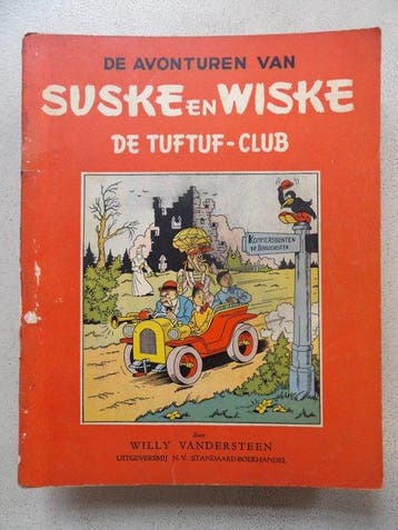 Suske en Wiske RV 14 - Rode reeks Vlaams - De Tuftuf-club -, Nieuw