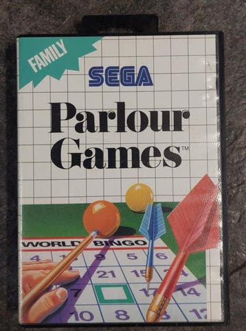 Parlour Games (Sega tweedehands game), Ophalen of Verzenden, Zo goed als nieuw