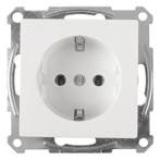 Stopcontact | Merten | System M (Inbouw, Randaarde, Wit), Verzenden, Nieuw