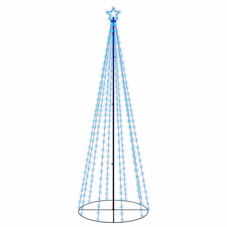Lichtslinger kerstboom 300cm blauw | retourdeal 45% korting, Diversen, Kerst, Zo goed als nieuw, Ophalen of Verzenden