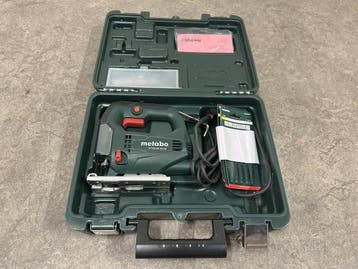 Veiling - Metabo decoupeerzaag 450W STEB 65 QUICK SET, Doe-het-zelf en Verbouw, Gereedschap | Zaagmachines, Gebruikt