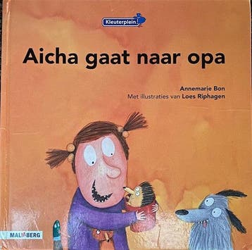 Kleuterplein versie 2 Prentenboek Aicha gaat naar opa, Verzenden, Nieuw