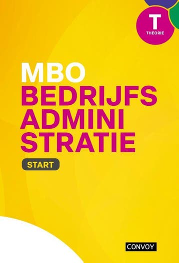 MBO Bedrijfsadministratie Start Theorieboek 9789463173957, Boeken, Verzenden, Zo goed als nieuw
