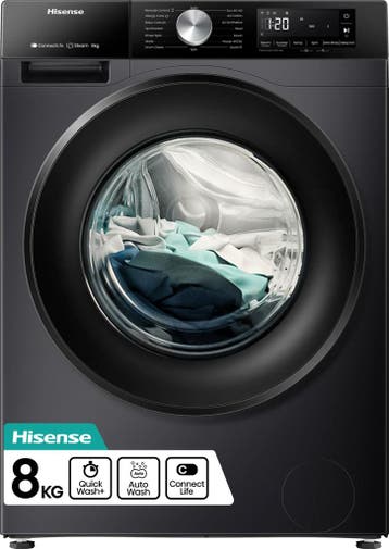Hisense Dh3s802bb3 - Warmtepompdroger - 8 kg - ConnectLife -, Ophalen of Verzenden, Nieuw, Voorlader, 85 tot 90 cm