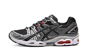 ASICS Gel-Nimbus 9 Graphite Grey Red, Nieuw