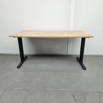 Markant bureau met NIEUW blad - 160x80 cm, Ophalen of Verzenden, Nieuw