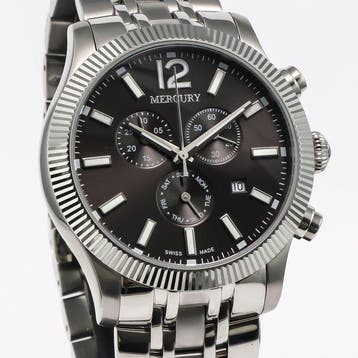 Mercury - Swiss Chronograph - ME460-SS-3 - Zonder, Nieuw