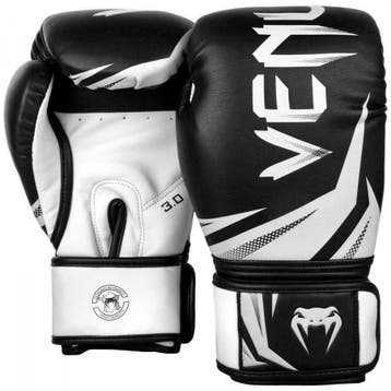 Venum ‘’Challenger 3.0’’ Boxing Gloves - Black/White, Ophalen of Verzenden, Nieuw