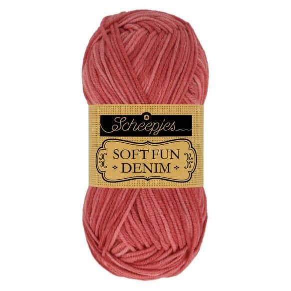 Scheepjes Softfun Denim 50gr - 514, Hobby en Vrije tijd, Breien en Haken, Nieuw, Verzenden