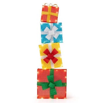 2dekans | Coast Kerstcadeaudozen Set - Verlicht - 48LED -, Diversen, Kerst, Ophalen of Verzenden, Zo goed als nieuw