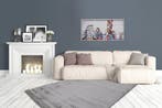 Hoogpolig Vloerkleed | Softtouch | Zilver | 160x230 cm, Verzenden, Nieuw