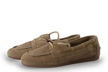 Shoecolate Bootschoenen in maat 38 Beige, Shoecolate, Verzenden, Beige, Zo goed als nieuw