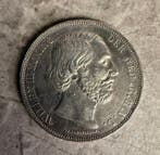 Nederland. Willem III. 2 1/2 Gulden 1860, Postzegels en Munten, Munten | Nederland