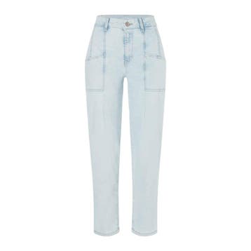 MAC • lichtblauwe Carol worker jeans • 36, MAC, Verzenden, Nieuw, Blauw