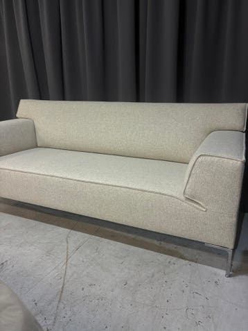 Design On Stock Bloq 2,5 Zits, Nieuw Wol Tweed, Zo goed als nieuw, Driepersoons