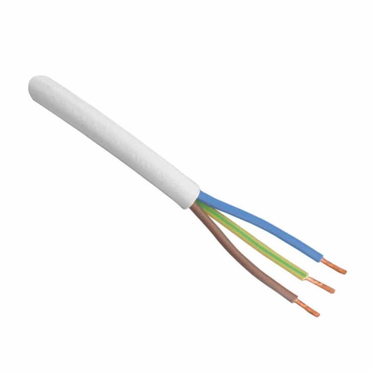 VMVL kabel 3 x 1mm² per meter, Doe-het-zelf en Verbouw, Elektra en Kabels, Nieuw, Ophalen of Verzenden