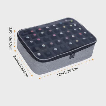 Opbergtas voor 40 Nagellakflesjes - Draagbare Cosmetische Or, Verzenden, Nieuw