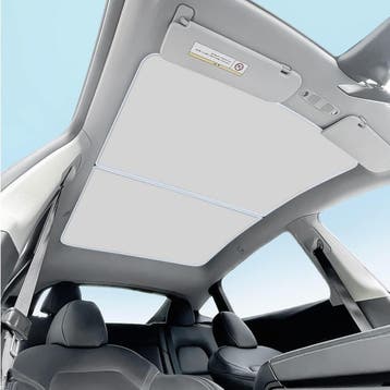 Tesla Model Y Zonnescherm Beige - Retourdeal 34% Korting, Overige typen, Ophalen of Verzenden, Minder dan 150 cm, Minder dan 250 cm