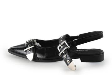Nelson Ballerinas in maat 38 Zwart, Kleding | Dames, Schoenen, Verzenden, Zwart, Ballerina's, Zo goed als nieuw