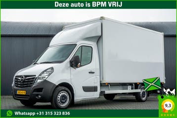 Opel Movano **2.3 CDTI BiTurbo | Bakwagen met Laadklep |, Stof, Gebruikt, Euro 6, Wit