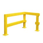 Modulair veiligheidshek van staal - Geel - Staal - 3,5 mm -, Verzenden