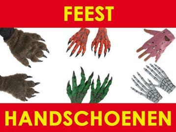 Feest handschoenen in alle soorten, kleuren en maten, Ophalen of Verzenden, Nieuw