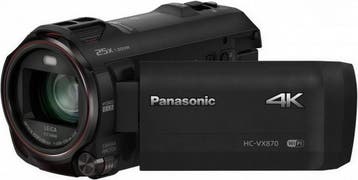 Panasonic HC-VX870 4K Ultra HD Videocamera - Zwart, Audio, Tv en Foto, Videocamera's Digitaal, Verzenden, Zo goed als nieuw