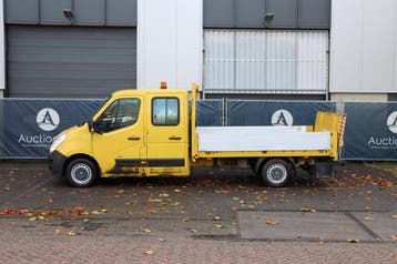 Veiling: Pick up Opel Movano 3500 LWB DSL Diesel 2012, Gebruikt, SUV of Terreinwagen, BTW verrekenbaar, Overige kleuren