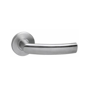 Intersteel Deurkruk Blok op rozet - RVS, Verzenden, Nieuw