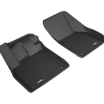3D MAXpider 2016-2020 Audi Tt Kagu 1st Row Floormat - Black, Auto-onderdelen, Ophalen of Verzenden, Nieuw
