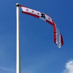 NR 464: Wimpel Drenthe-400cm met stokje, Nieuw