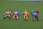 Mattel - Speelgoed 4 vintage He-Man poppen jaren 80 -