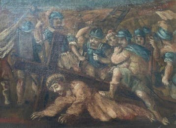 Scuola Italiana (XVII-XVIII) - Salita al Calvario