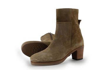 Shabbies Amsterdam Enkellaarzen in maat 40 Beige, Shabbies Amsterdam, Verzenden, Beige, Lage of Enkellaarzen